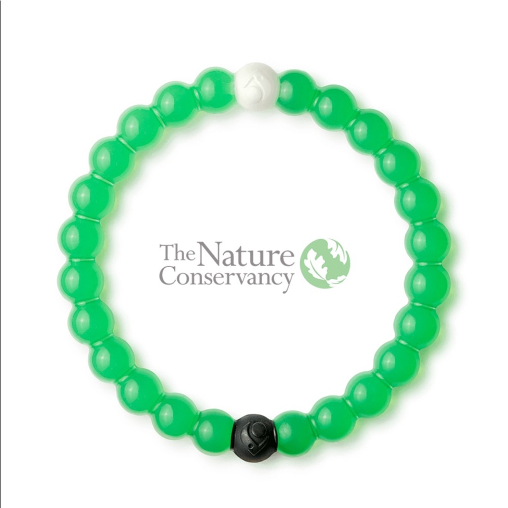 Green Lokai bracelet for The Nature Conservancy